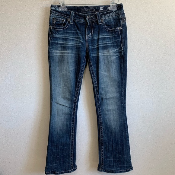 Miss Me | Mid-Rise Boot Cut Jeans - Picture 1 of 7